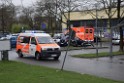 Einsatz BF Koeln Schule Burgwiesenstr Koeln Holweide P010